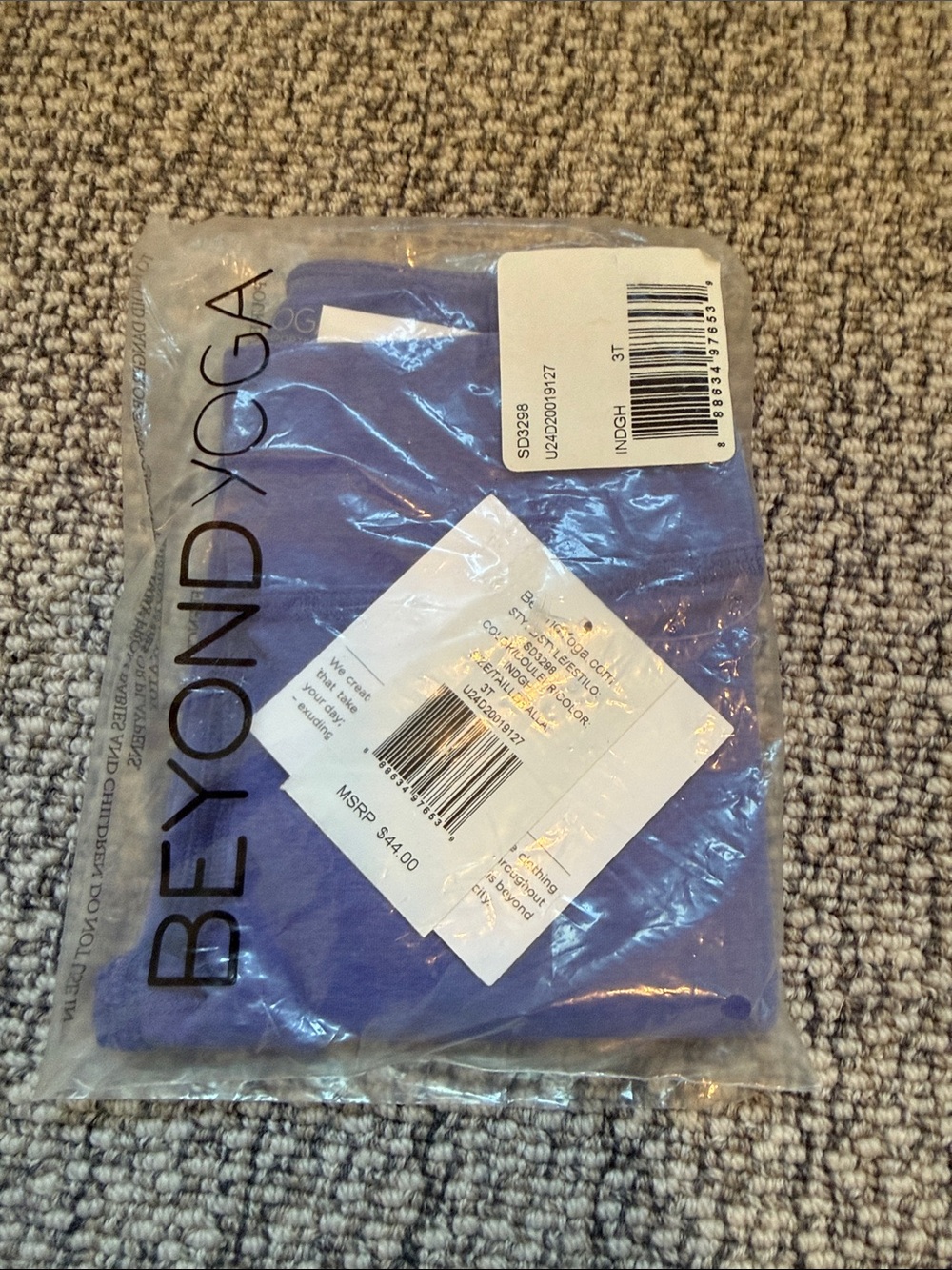 Beyond Yoga Kids Leggings in Purple